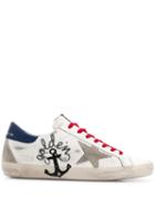 Golden Goose Superstar Anchor Sneakers - White