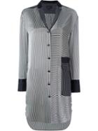 Rag & Bone Striped Short Shirt Dress