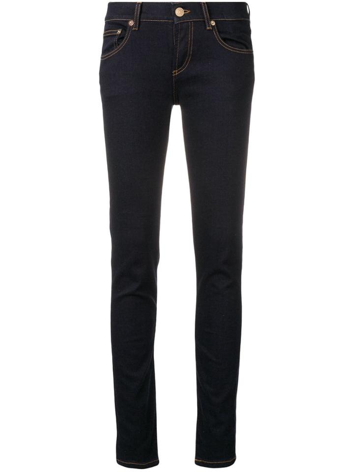 Versus Mid Rise Skinny Jeans - Blue
