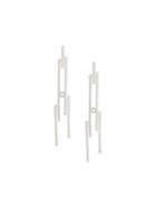 Charlotte Valkeniers Digit Stud Drop Earrings - Metallic