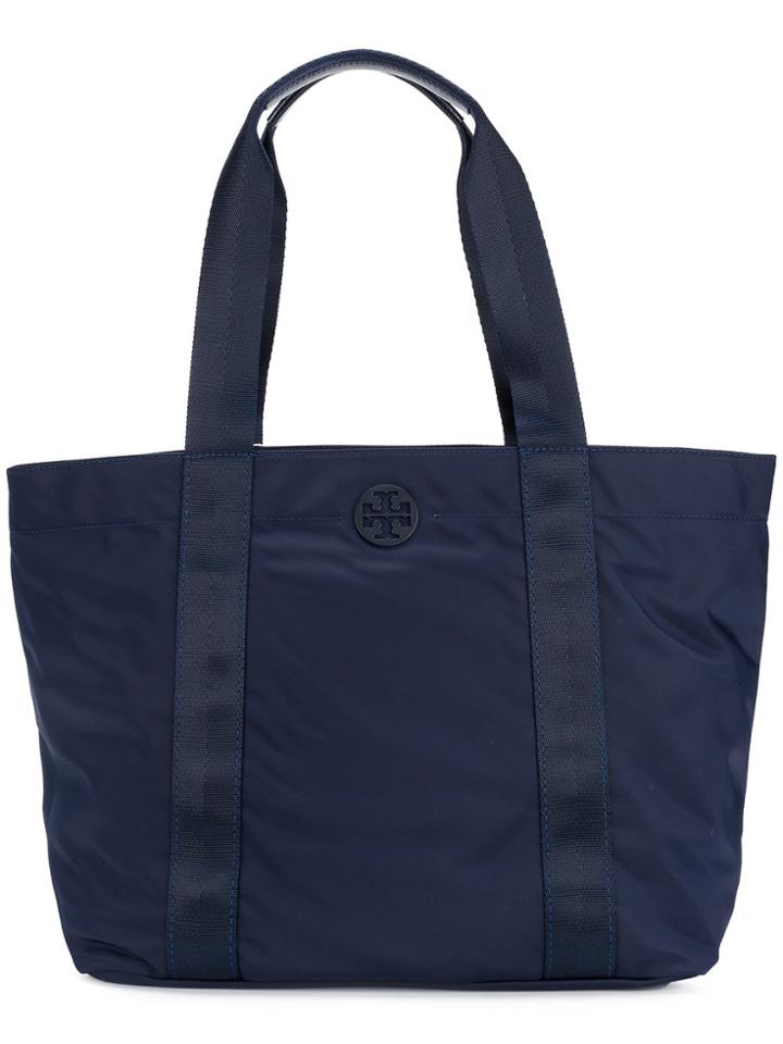 Tory Burch Casual Logo Tote Bag - Blue