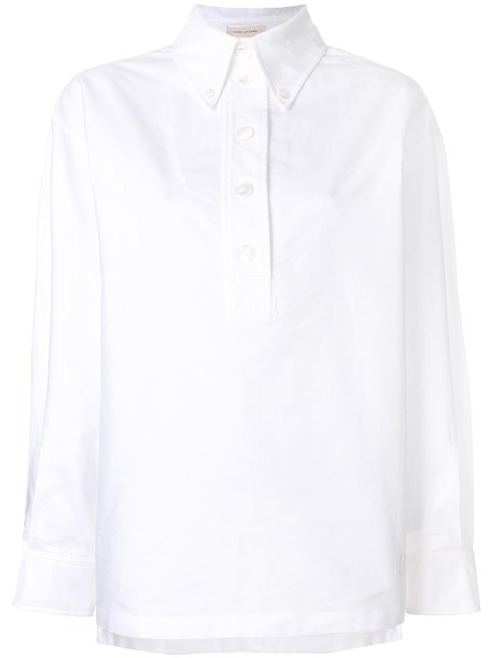 Marc Jacobs Oversized Collar Blouse - White