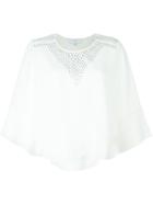 Iro Embellished Blouse, Women's, Size: 38, White, Polyester