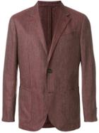 Ermenegildo Zegna Classic Fitted Blazer - Red