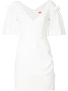 Manning Cartell Flared Sleeve Fitted Dress - White
