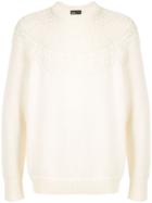 Kolor Crochet Detail Jumpers - White