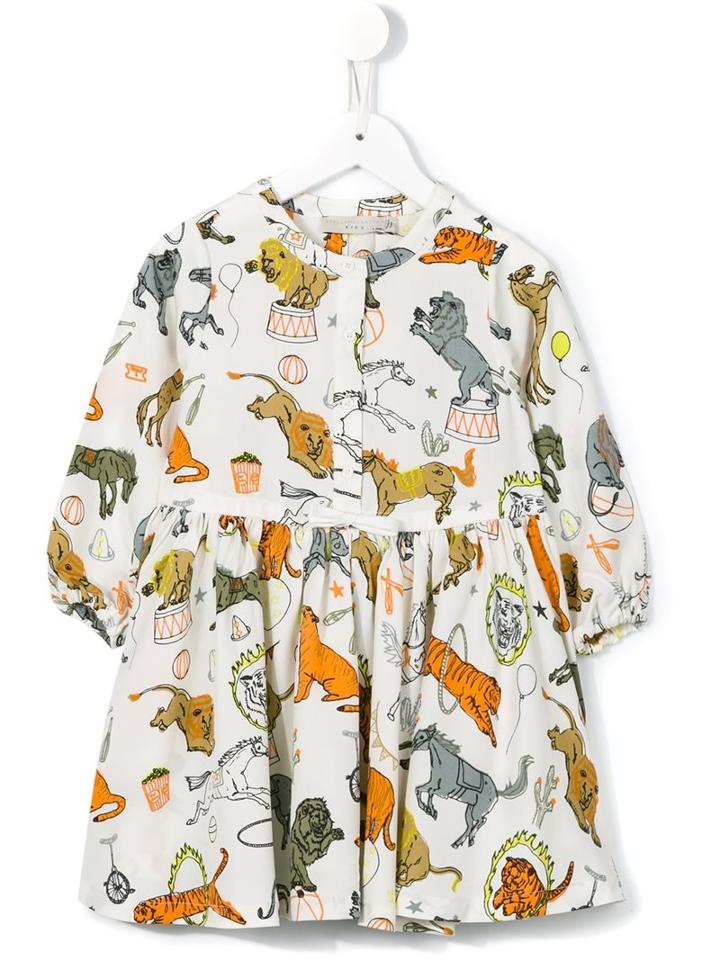 Stella Mccartney Kids 'fleur' Dress, Toddler Girl's, Size: 3 Yrs, White