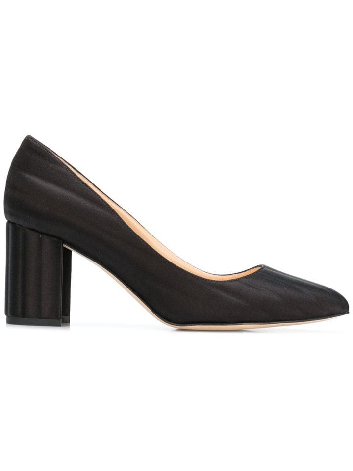 Chloe Gosselin Block Heel Pumps - Black