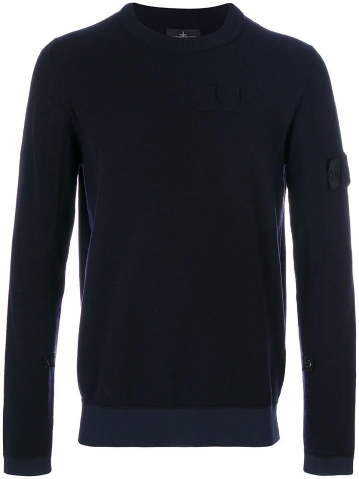 Stone Island Shadow Project Crew Neck Jumper - Blue