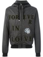 Dolce & Gabbana Patched Hooded Jacket