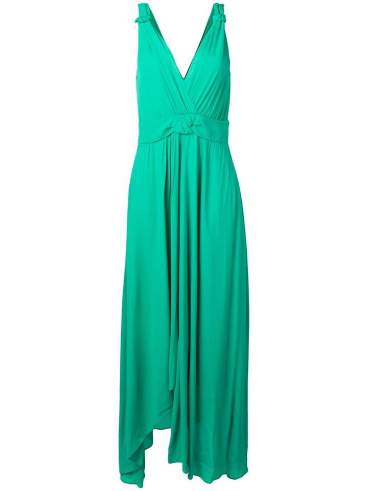 Pinko Knot Details Dress - Green