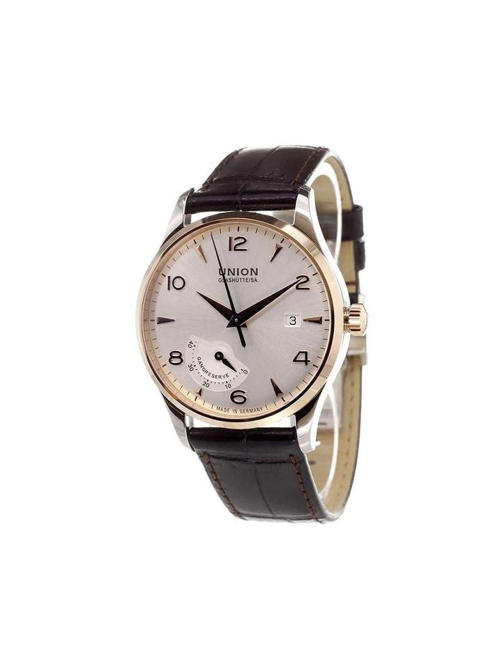 Union Glashütte 'noramis Gangreserve' Analog Watch, Adult Unisex, Stainless Steel