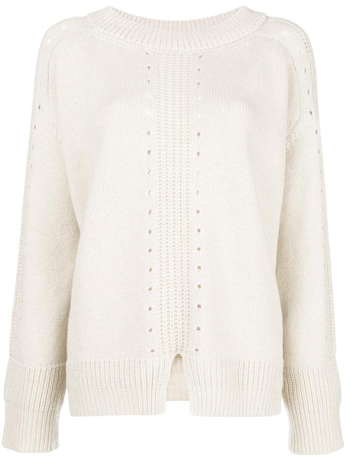 Dorothee Schumacher Cut-out Detail Sweater - White