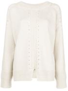 Dorothee Schumacher Cut-out Detail Sweater - White