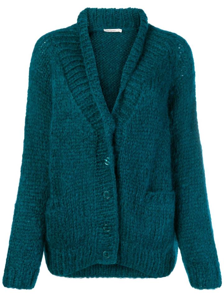 Mes Demoiselles Knitted Cardigan - Green