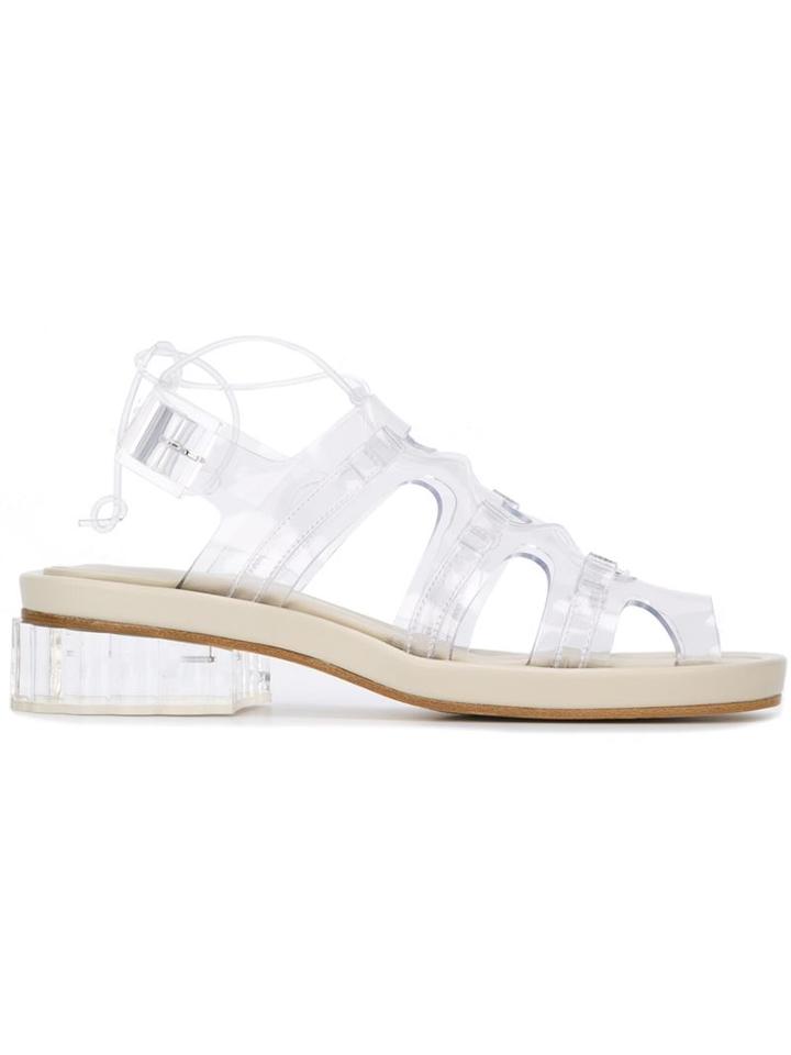 Simone Rocha Low Heel Buckled Sandals