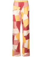 Comme Des Garçons Vintage Patchwork Trousers - Yellow