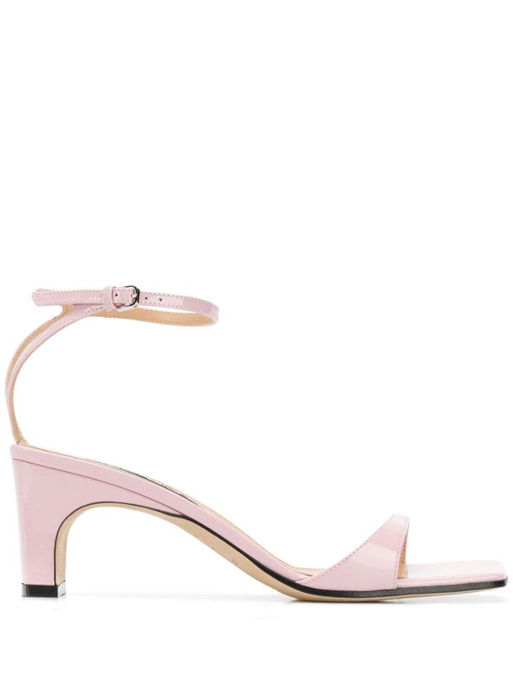 Sergio Rossi Open Toe Sandals - Pink
