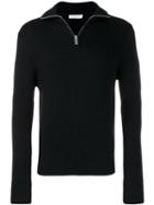 Sandro Paris Half Zip Jumper - Black
