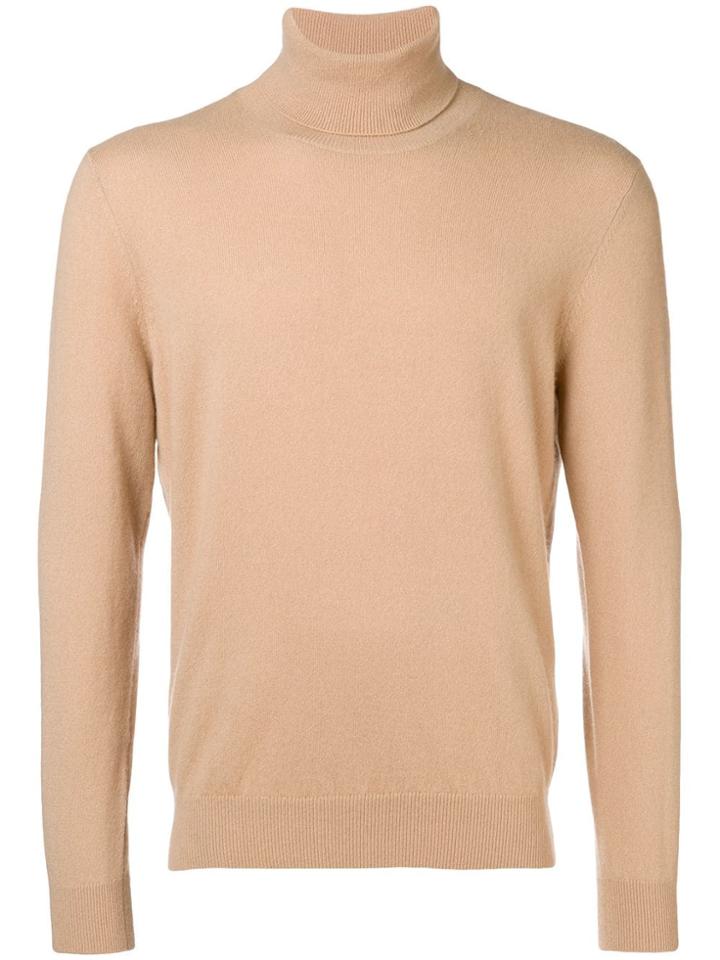 Laneus Roll Neck Sweater - Neutrals