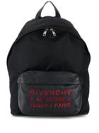 Givenchy Leather-panelled Shell Backpack - Black