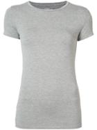 Majestic Filatures - Plain T-shirt - Women - Spandex/elastane/viscose - 4, Grey, Spandex/elastane/viscose