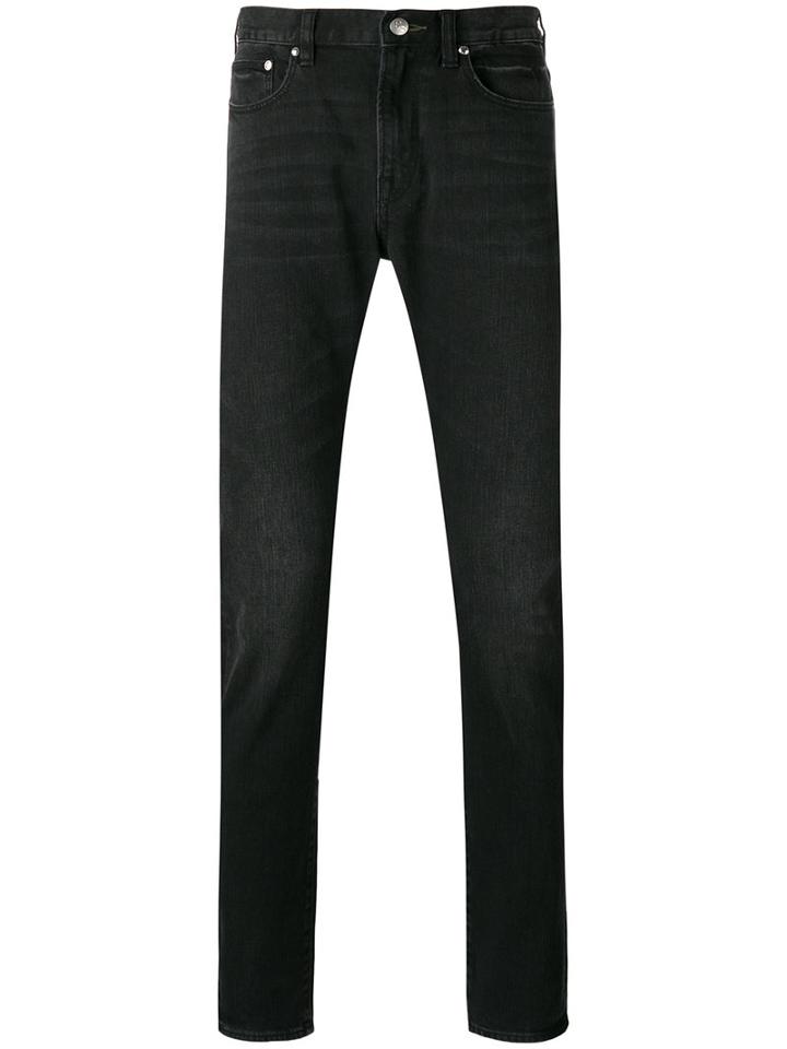 Ps By Paul Smith Straight-leg Jeans, Men's, Size: 31/30, Black, Cotton/polyurethane
