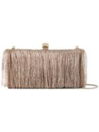 Jimmy Choo Celeste Fringe Clutch - Nude & Neutrals