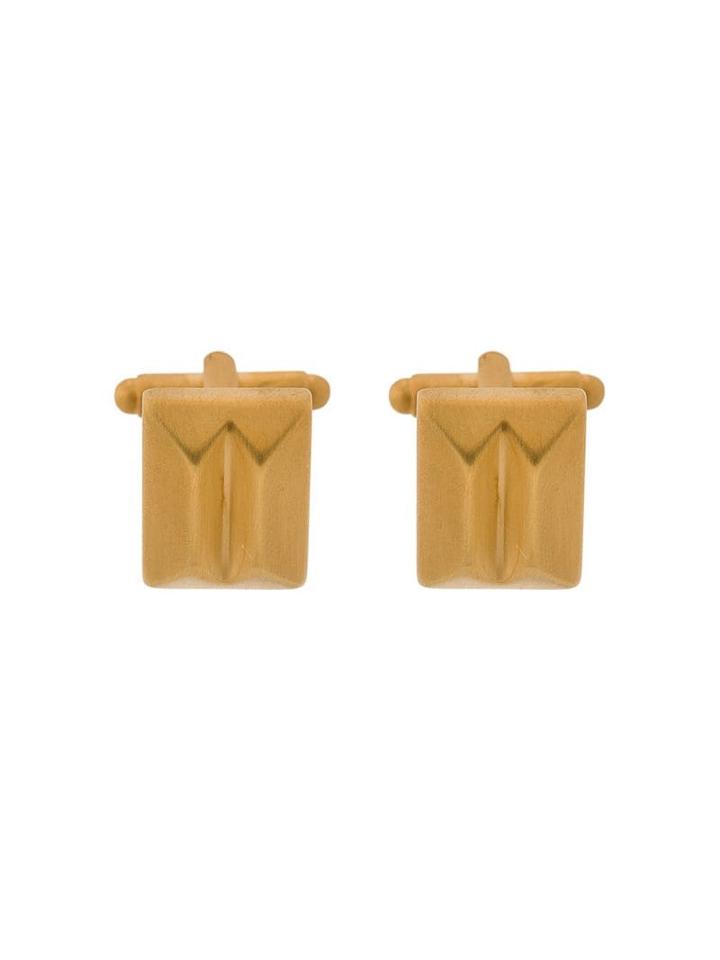Northskull In 'n' Out Cufflinks - Gold