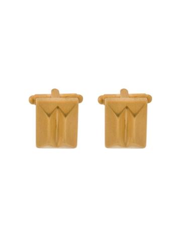 Northskull In 'n' Out Cufflinks - Gold