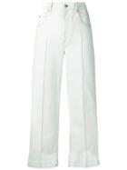 Isabel Marant Étoile High-waisted Cropped Jeans - Blue