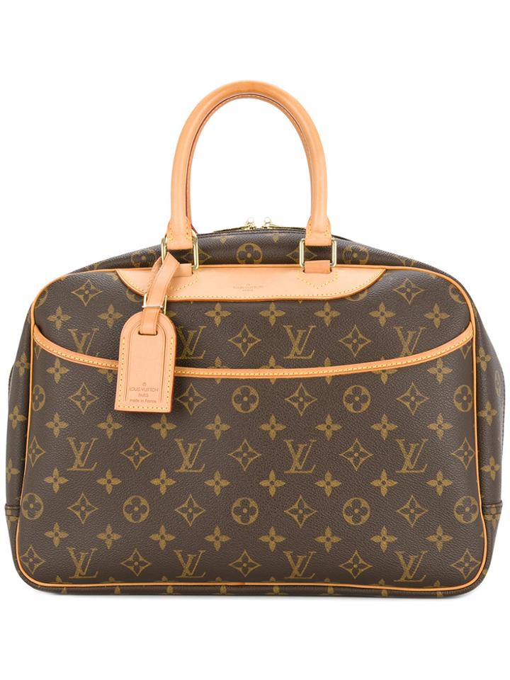 Louis Vuitton Vintage Deauville Monogram Handbag - Brown