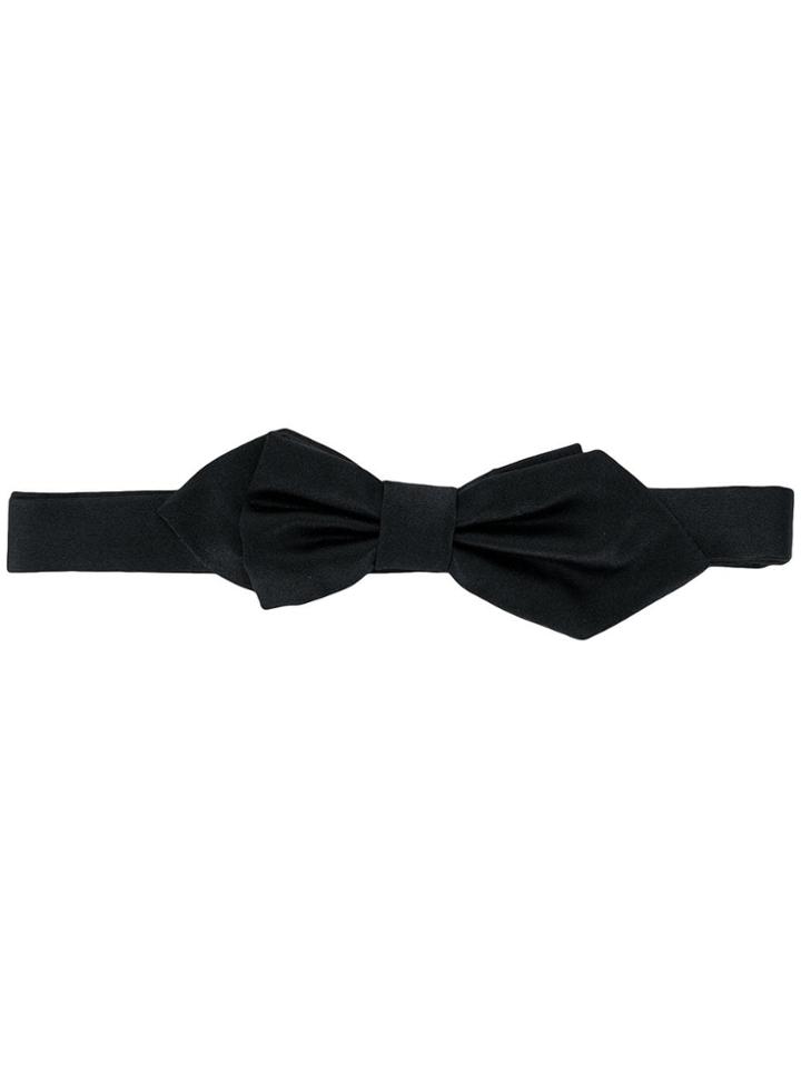 Tonello Pre-tied Bow Tie - Black