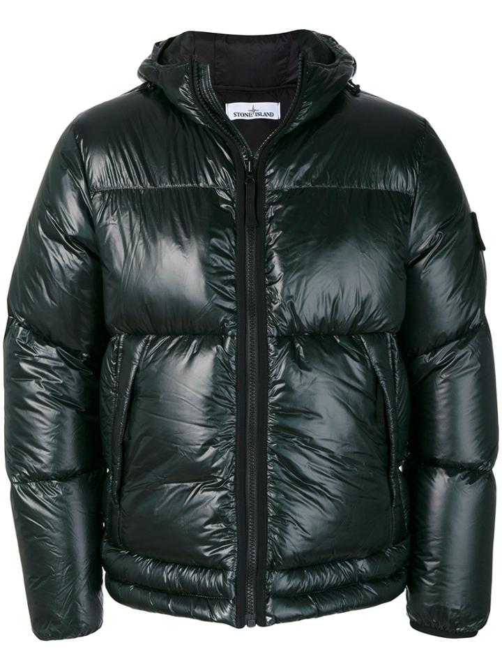 Stone Island Padded Jacket - Green