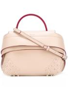 Tod's Small 'wave' Tote, Women's, Nude/neutrals