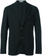 Boglioli Patch Pocket Blazer, Men's, Size: 54, Black, Cotton/polyamide/cupro
