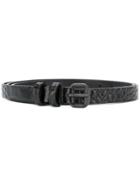 Haider Ackermann - Buckled Belt - Men - Leather - L, Black, Leather