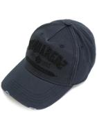 Dsquared2 Logo Embroidered Cap - Blue