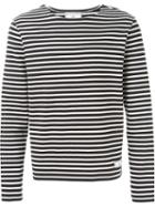 Ami Alexandre Mattiussi Striped Longsleeved T-shirt