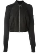 Rick Owens Cropped Bomber Jacket
