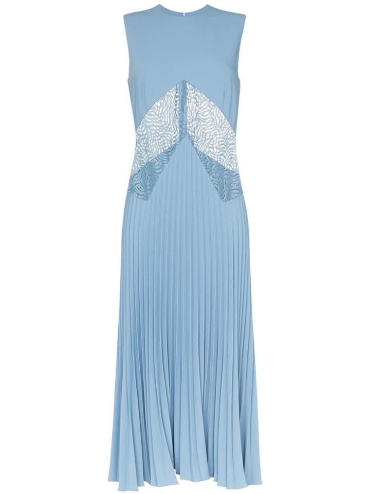 Beaufille Delaunay Lace Insert Dress - Blue