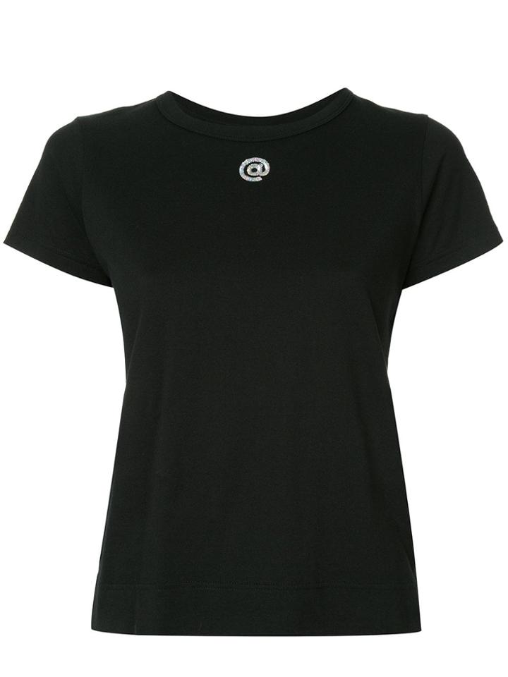 Tu Es Mon Trésor At Mark T-shirt - Black