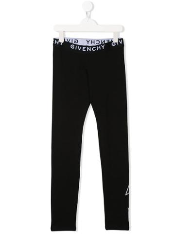 Givenchy Kids Logo Leggings - Black