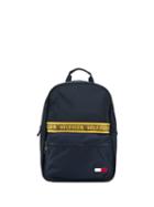 Tommy Hilfiger Logo Tape Backpack - Blue