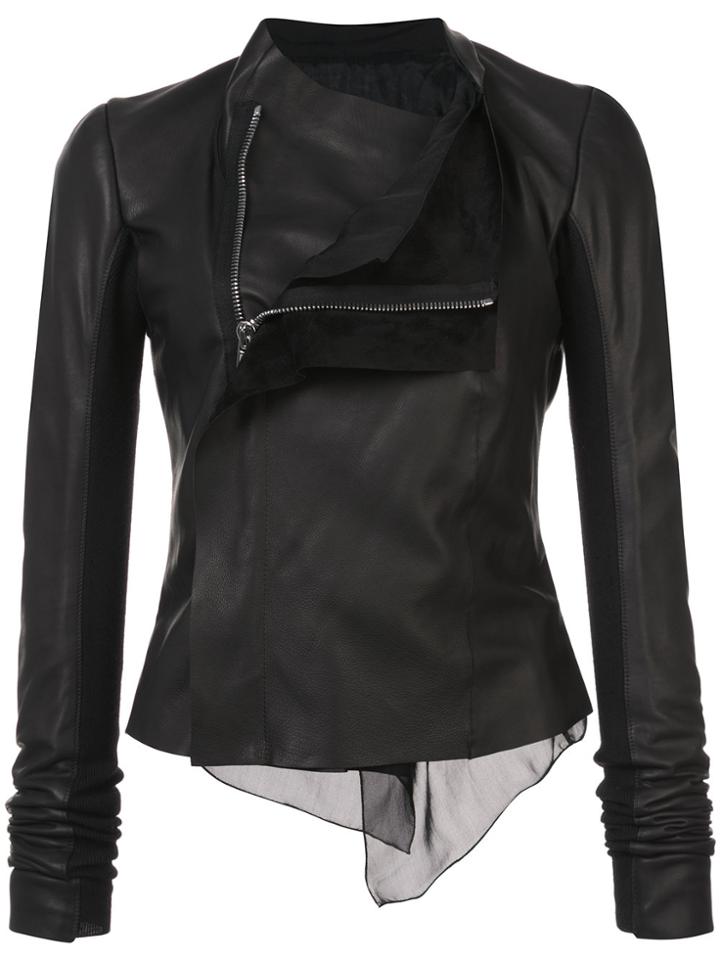 Rick Owens Double-breasted Jacket - Black