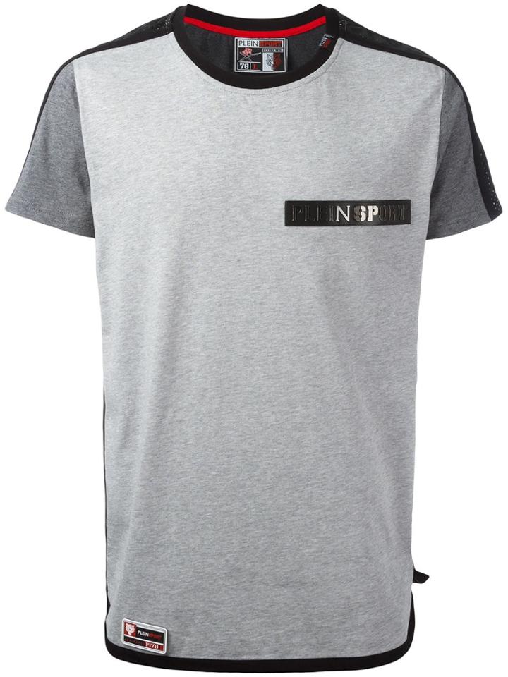 Plein Sport Chokeslam T-shirt - Grey