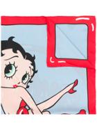 Moschino Betty Boop Scarf - Red