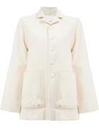 Toogood The Photographer Jacket, Women's, Size: 5, White, Cotton