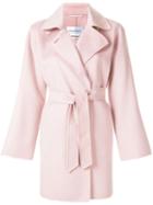 Max Mara Belted Waist Trench Coat - Pink