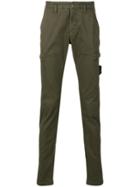 Stone Island Skinny Trousers - Green